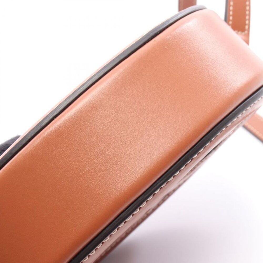 Celine Leather Triomphe Shoulder Bag Brown - Picture 4 of 6